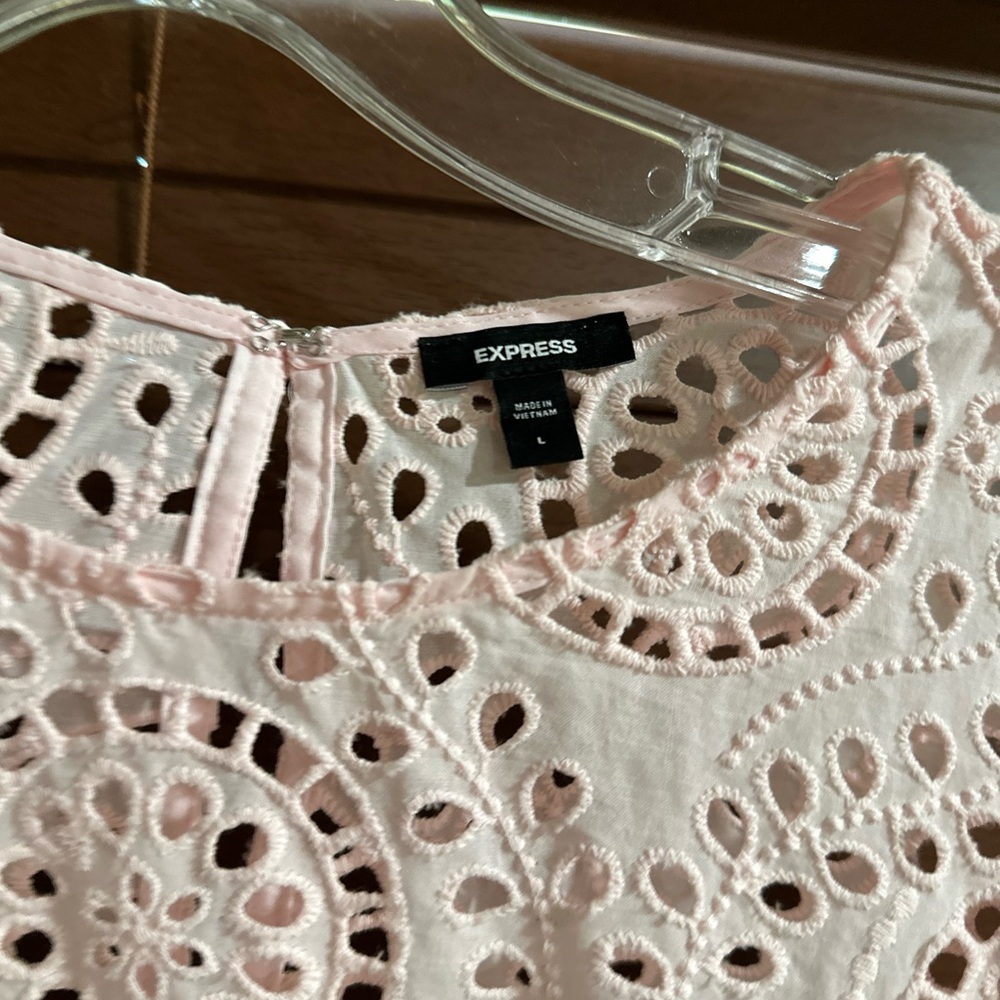 Express baby pink top